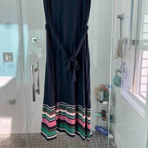 J.Jill Belted Maxi Dress